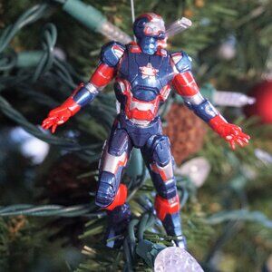 Hallmark Marvel Ironman 3 Patriot Christmas Ornament